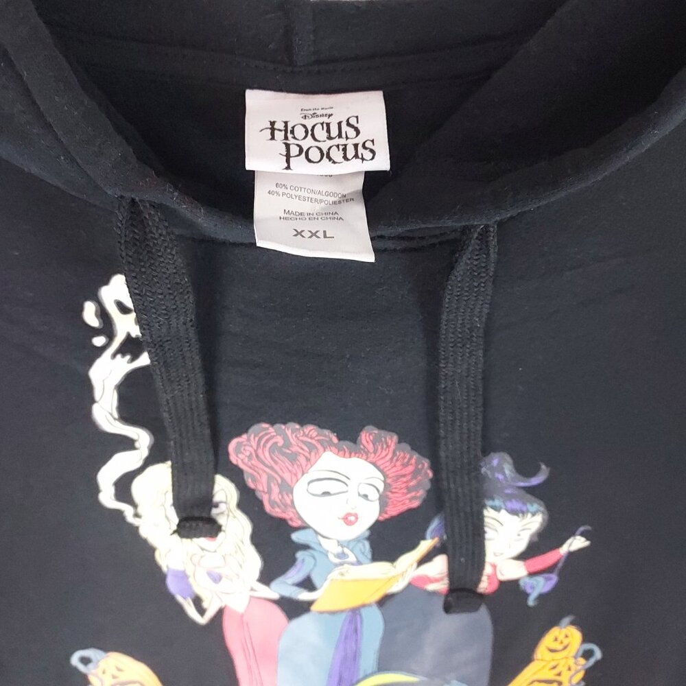 Disney Our Universe Hocus Pocus Sanderson Sisters Hoodie Sweatshirt Women's XL - Picture 3 of 5